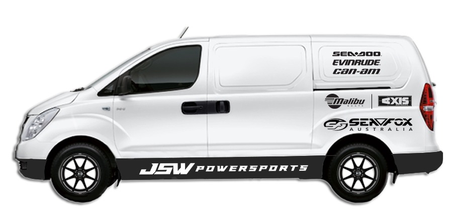 JSW Powersports Mobile Service and Parts Van | Gold Coast | Brisbane | Tweed